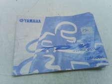 Yamaha TDM 900 Twin 05 User And Maintenance Manual 5PS28199H4