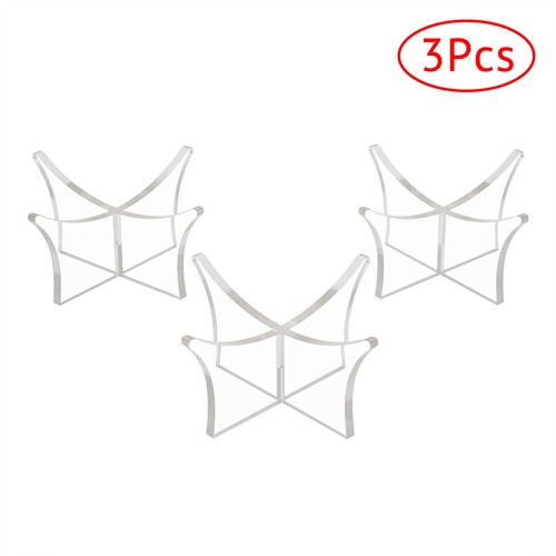 3pcs acrylic clear - clear, stand