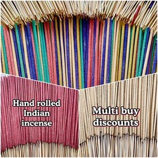 Indian Incense Sticks Strong Aroma Export Grade Joss Sticks buy 2+ SAVE 20%