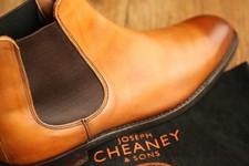 Cheaney Tan Brown Leather