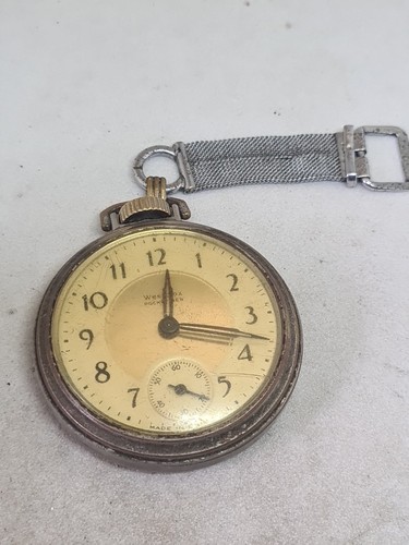 Vintage metal gents westclox - vintage,