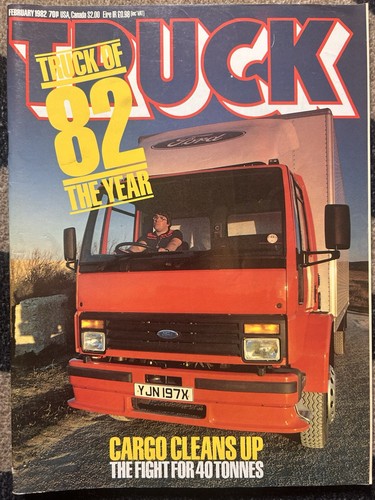 Truck magazine february 1982 - magazine,
