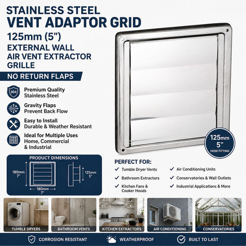 Stainless steel external wall - stainless,