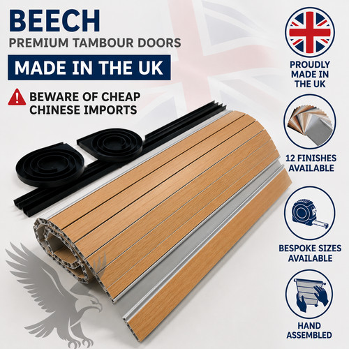 Tambour door - door,