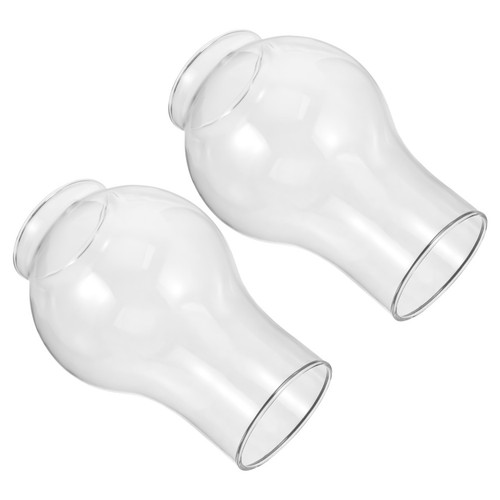 Pcs glass oil lamp - 2,