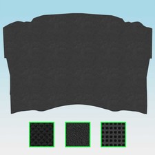 Insulation mats for Mercedes-Benz W201 bonnet insulation 15 mm dyed