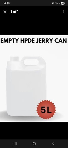 Hdpe empty litre - 5, jerry