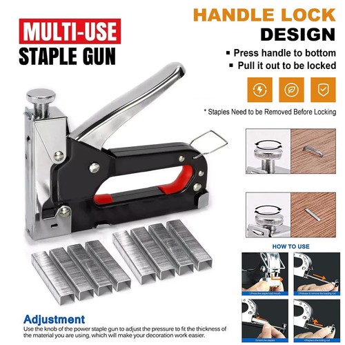 Staple gun heavy duty - gun, tacker