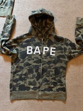 BAPE Camo Full Zip Hoodie -