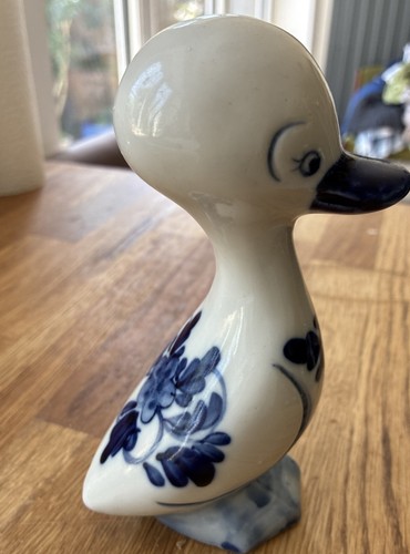 Delft blue hand painted inch - blue,