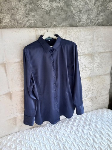Hawes curtis navy blue - hawes, silky