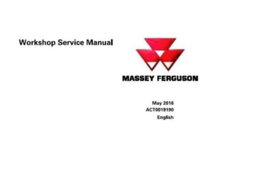 Workshop manual for - workshop,