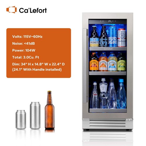 Lefort drink fridge - 15",