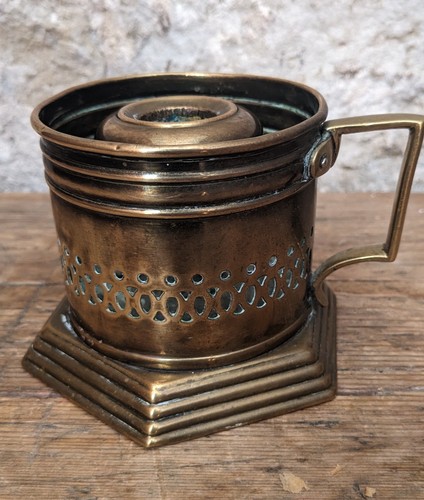 Vintage brass candlestick - vintage,
