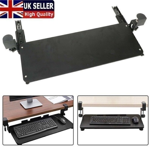 Keyboard tray under desk - tray,