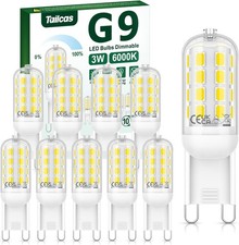 Tailcas G9 LED Bulbs Dimmable