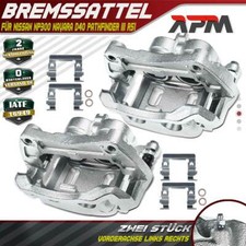 2x caliper with front carrier L+R for Nissan NP300 Navara Pathfinder III R51