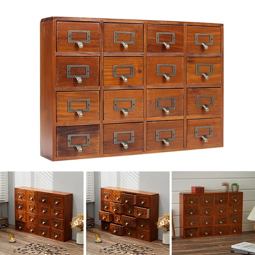 Solid wood 16 drawers - solid,