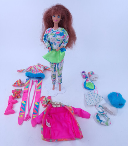Ski fun midge doll - ski,