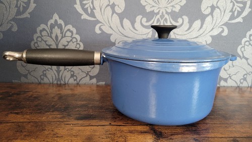 Creuset saucepan cast iron - cast,