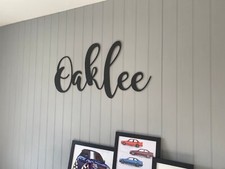 Wooden Name Sign Personalised