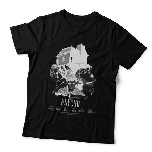 Horror movie psycho shirt - horror, t-shirt