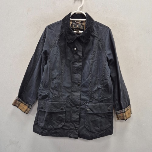 Barbour beadnell navy wax - beadnell,