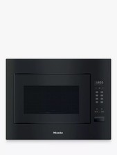 Miele M2240SC Built-In Microwave Obsidian Black