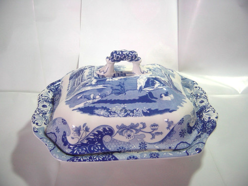 Large spode blue italian - large,