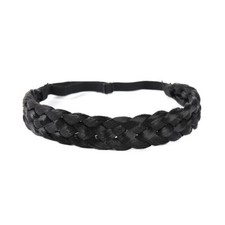 Fancy Hairband Twisted Braids Hair Band Braided Elastic Headband Plait Braid UK