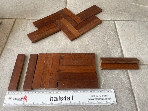 Reclaimed parquet teak wood - teak,