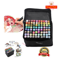 80 Colouring Pens Dual Tip