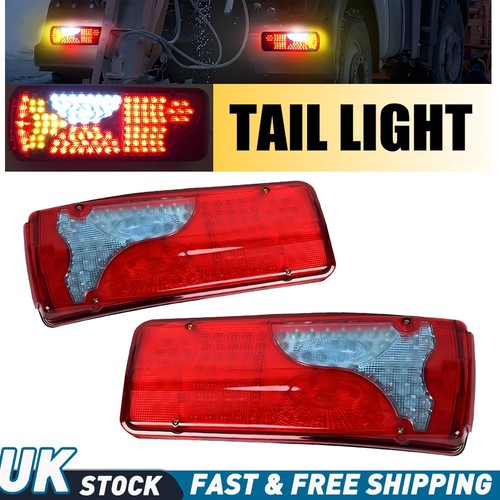Pair 24v 120led trailer tail - 120led,