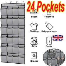 24 Pocket Hanging Shoe Storage