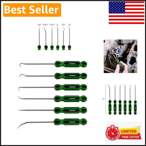 Piece hook and pick - pick, set