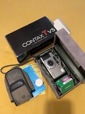 Contax TVS I 35mm Point & Shoot Film Camera With Accessories