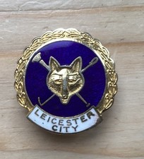 OLD LEICESTER CITY F.C FOXES BADGE Maker Coffer London