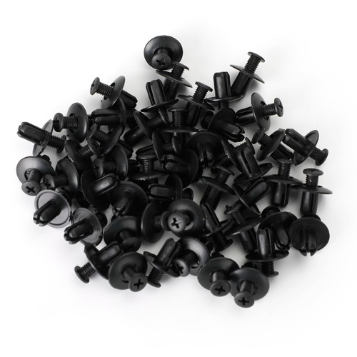 50x 8mm fairing clip - 50x, screw