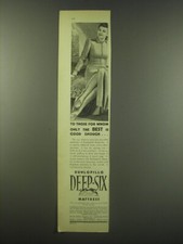 1940 Dunlopillo Deep-Six