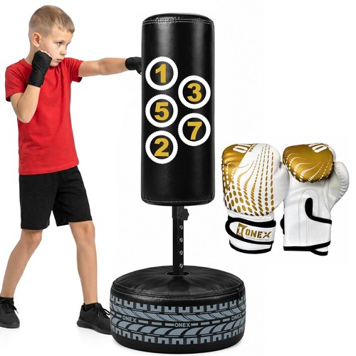 Freestanding punch bag