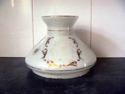 Vintage opaque white glass - vintage,