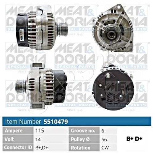 Generator for mercedes s210 - for,