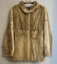 Genuine Mink Fur Coat/jacket By Sefton Marks Of Solihull 1970-80 s