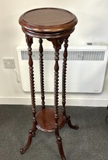 Vintage barley twist legs  Plant stand  Jardiniere  Ornament Display Stand