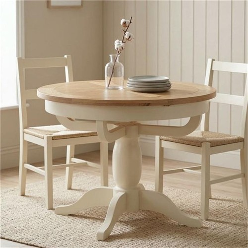 Painted ivory round - painted,