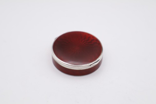 Antique silver red - antique, guilloche