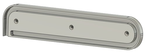 Pair narrow tambour - of,
