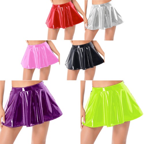Woman pvc leather pleated - woman,