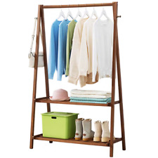 Wooden Coat Garment Rack