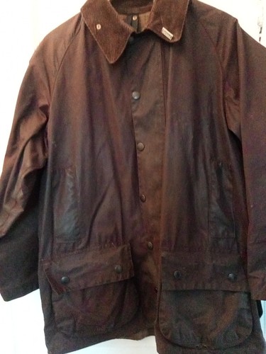 Mens brown barbour wax jacket - mens,